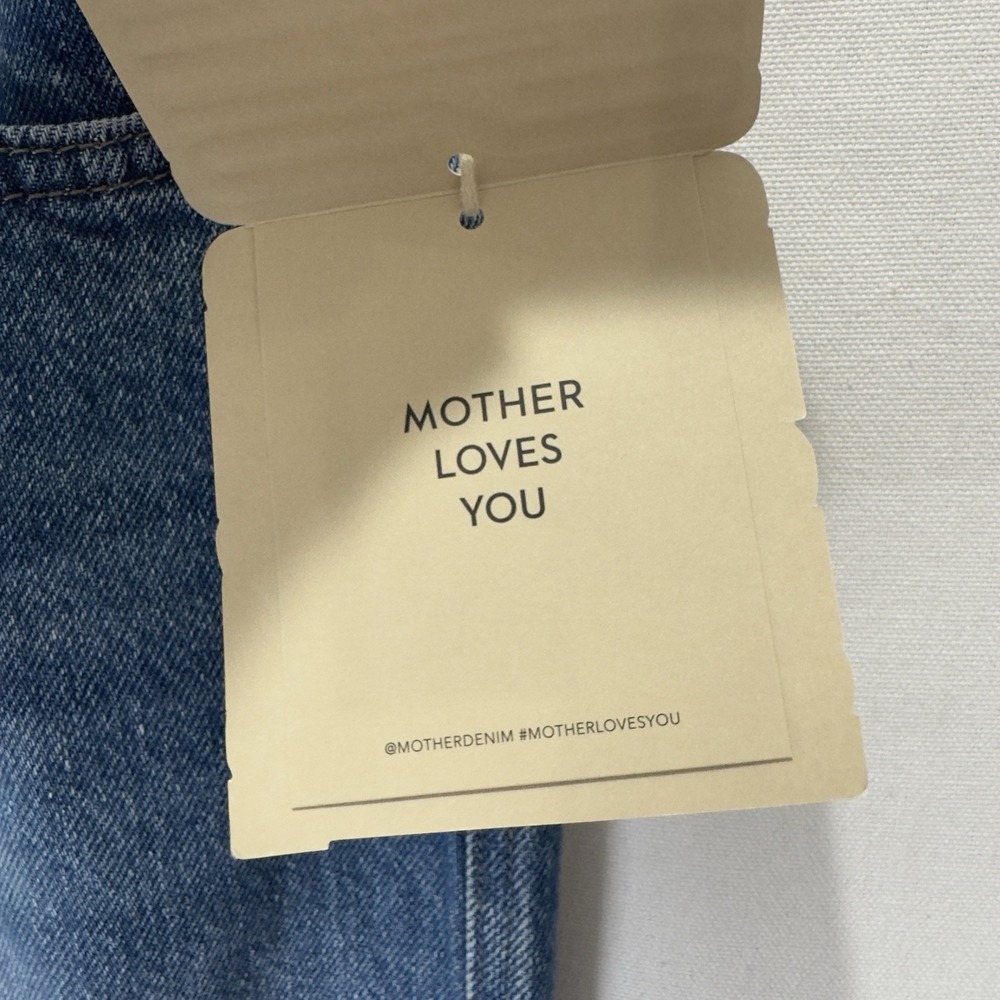 NEW Mother Skirt Womens 32 Blue Maxi Long Denim Luxury Western Concert Festival - Picture 8 of 16